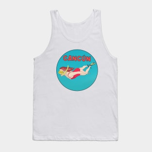 Mexican Travel Cancun Tank Top